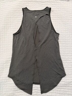 lululemon athletica Forest Green Split-Back Performance Tank